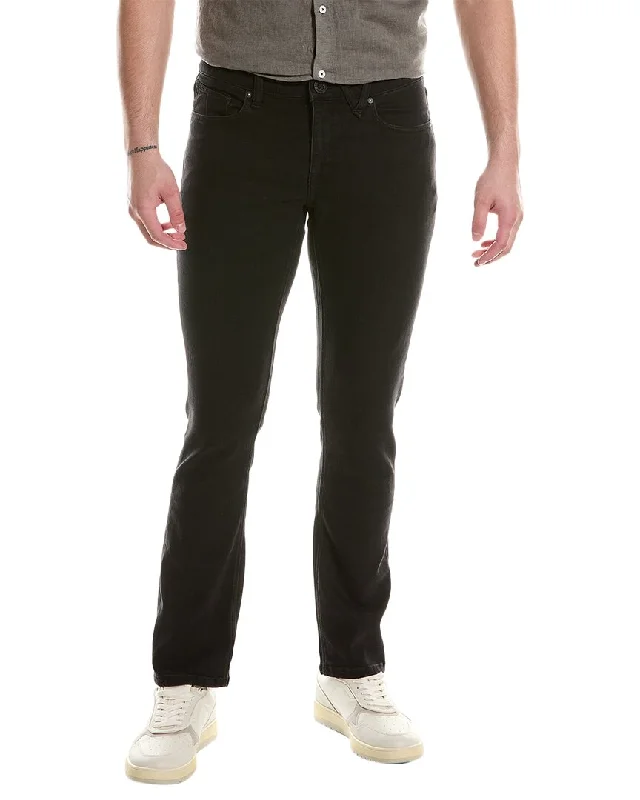 Designer Skinny Men's JeansVolcom Vorta Black Slim Straight Jean