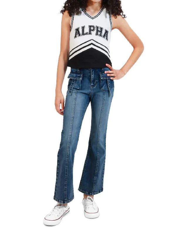 Winter Men's JeansStretch Denim Jean In Blue