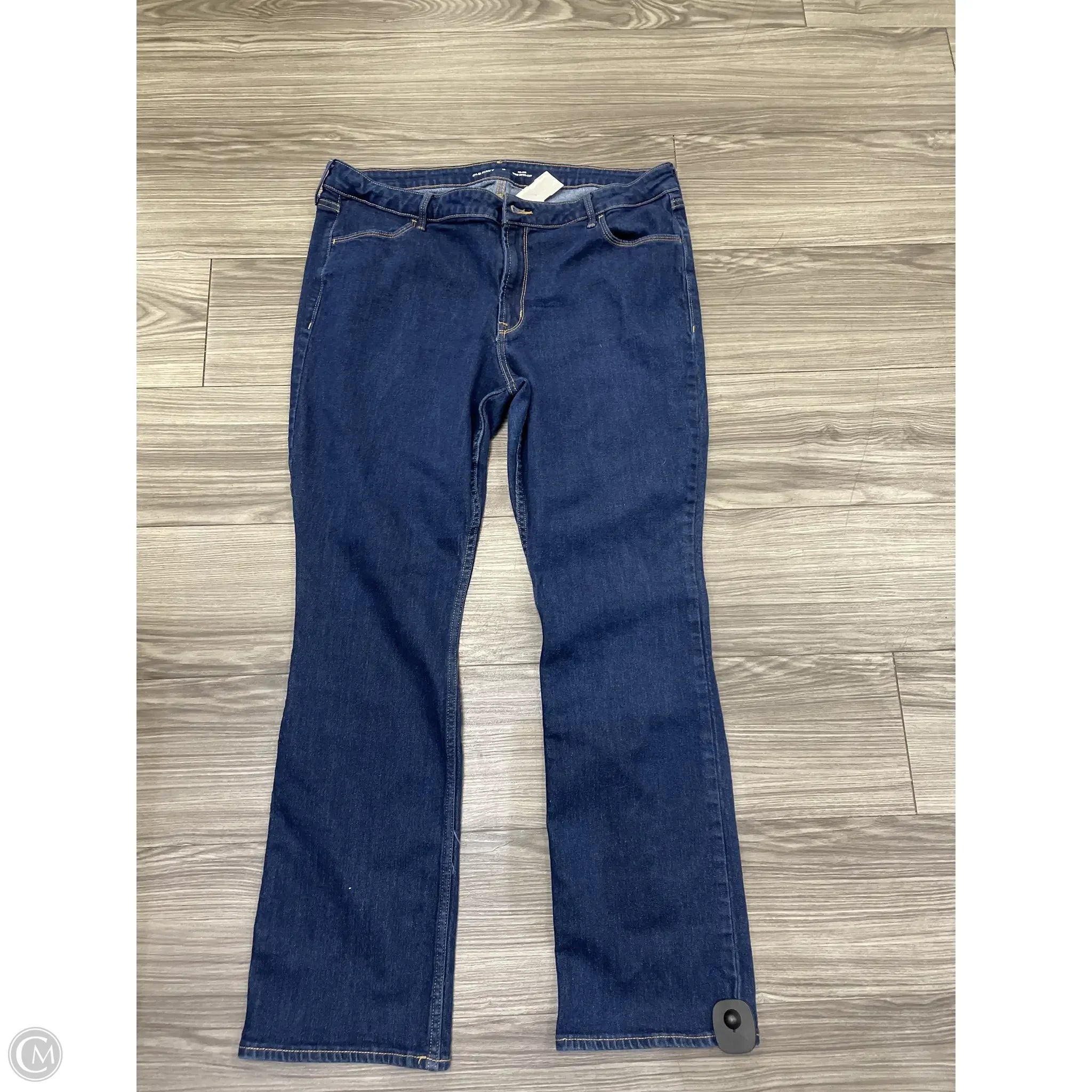 Elegant Straight-Leg Men's JeansJeans Boot Cut By Old Navy In Blue, Size: 18