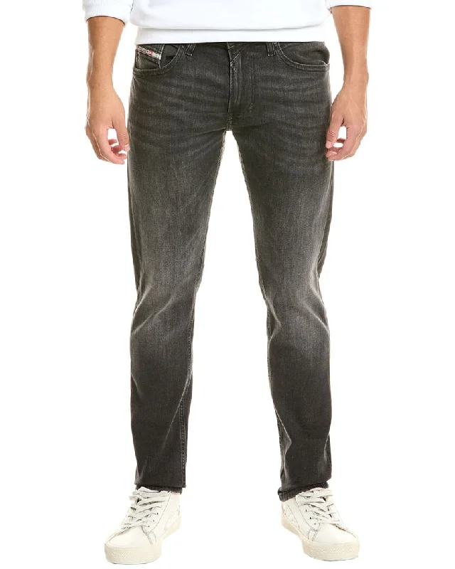 Designer Skinny Men's JeansDiesel Thommer Black Slim Jean