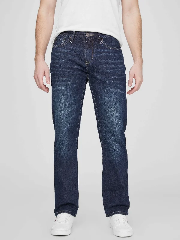 Elegant Men's JeansDelmar Slim Straight Jeans