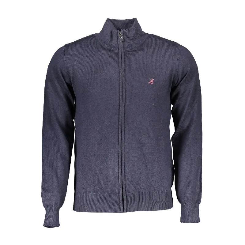 Men's Sweaters with Unique and Custom DesignsU.S. Grand Polo Blue Viscose Men Men's Sweater Men's Sweaters with Unique and Custom DesignsU.S. Grand Polo Blue Viscose Men Men's Sweater