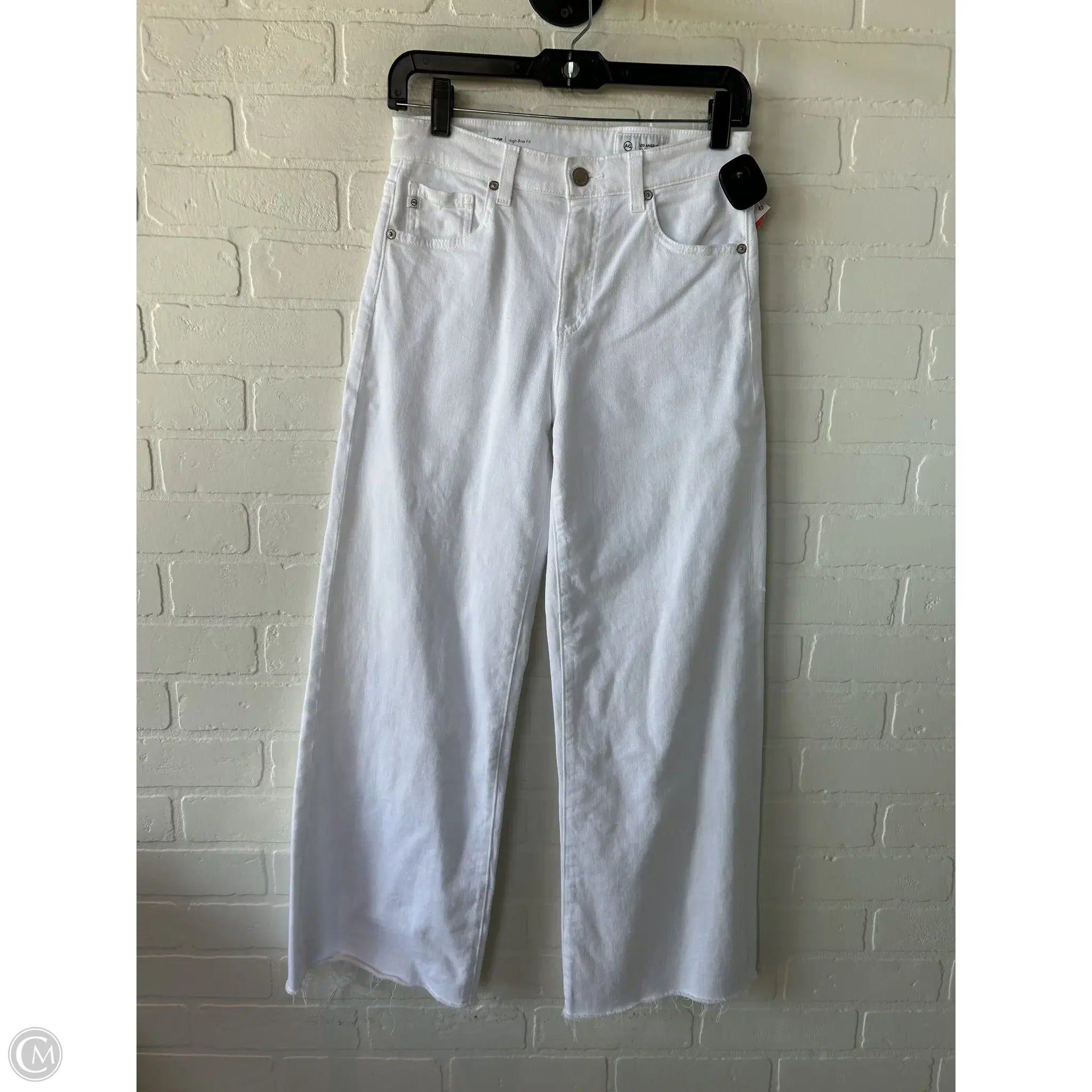 Baggy Cargo Men's JeansJeans Cropped By Adriano Goldschmied In White, Size: 2