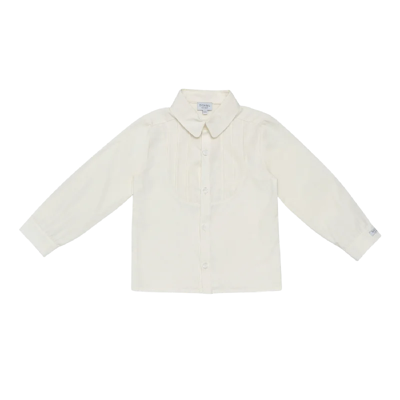 Men's Scoop Neck T-Shirts for a Relaxed FeelPagea Tuxedo Shirt | Off White