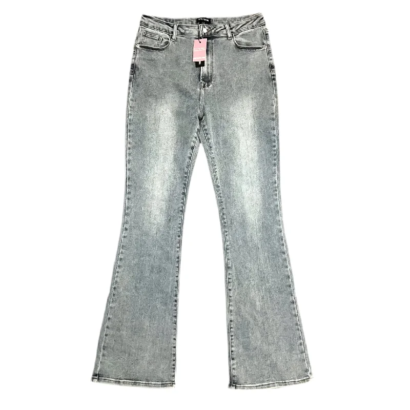 Men's Jeans in Different ColorsJeans Wide Leg By Pretty Little Thing In Blue Denim, Size: 10