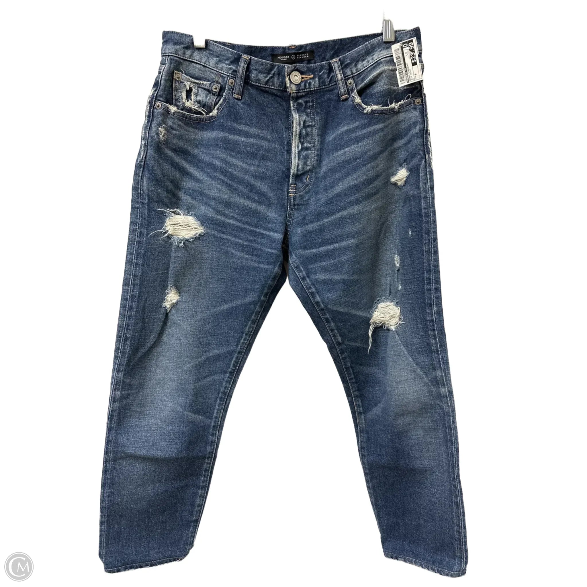 Sustainable Eco-Friendly Men's JeansJeans Straight By Barneys Ny In Blue Denim, Size: 6 Sustainable Eco-Friendly Men's JeansJeans Straight By Barneys Ny In Blue Denim, Size: 6