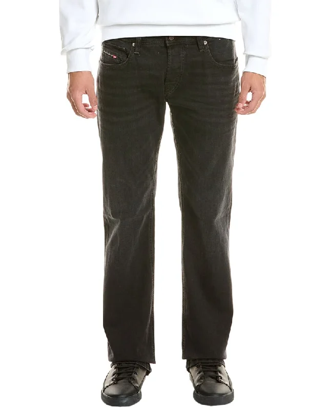 Mid-Waisted Men's JeansDiesel Zatiny Black Bootcut Jean