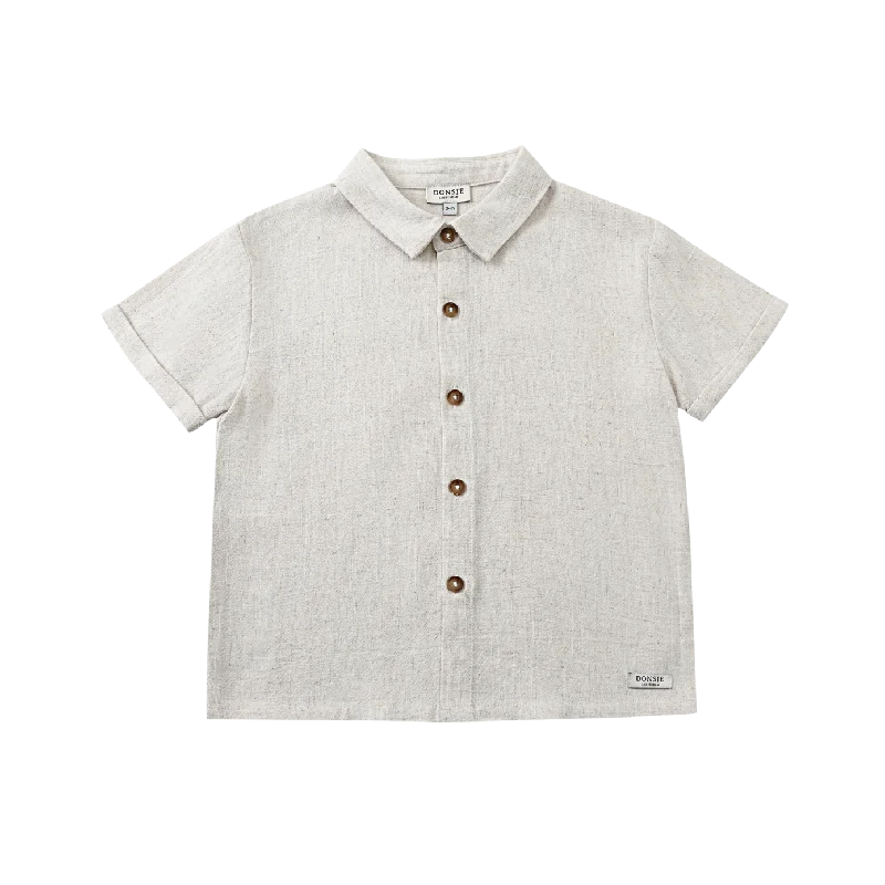 Men's Wrinkle-Free Shirts for Easy CareBrammie Shirt | Warm White Melange
