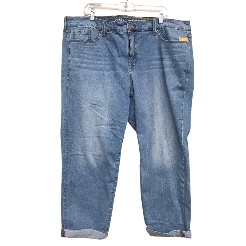 Jeans for Men with Skinny LegsJeans Boyfriend By Torrid In Blue Denim, Size:24