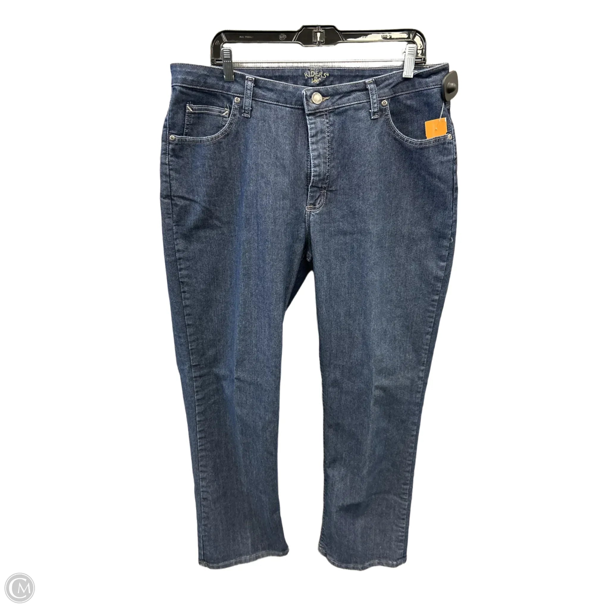 Comfort-Fit Men's JeansJeans Boot Cut By Riders In Blue, Size: 16
