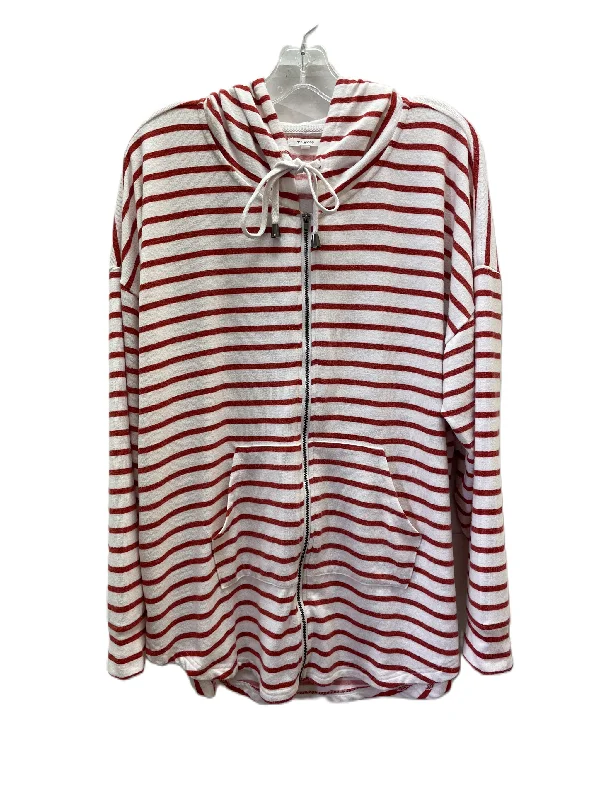 Men's Hoodies for Everyday WearSweatshirt Hoodie By Maurices In Red & White, Size: 1x Men's Hoodies for Everyday WearSweatshirt Hoodie By Maurices In Red & White, Size: 1x