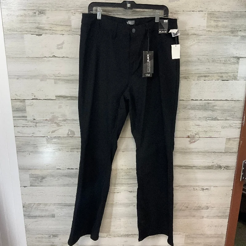 Men's Jeans for a Night OutJeans Flared By Not Your Daughters Jeans In Black Denim, Size: 3x Men's Jeans for a Night OutJeans Flared By Not Your Daughters Jeans In Black Denim, Size: 3x