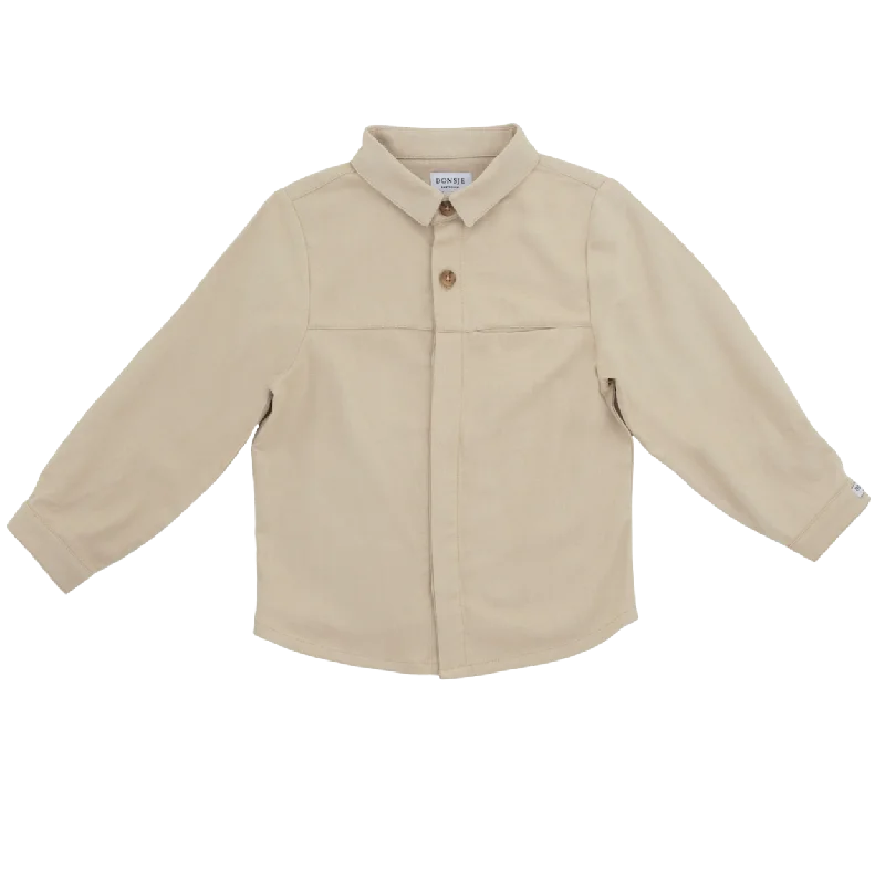Men's Moisture-Wicking Shirts for All-Day ComfortLambert Shirt | Feather Beige