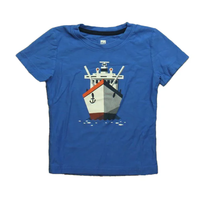 Men's Shirts for BoatingTea Boys Blue | Boat T-Shirt