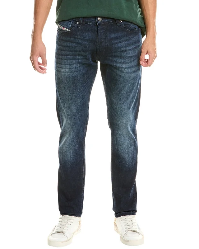 Cool Distressed Men's JeansDiesel Tepphar Dark Blue Slim Jean