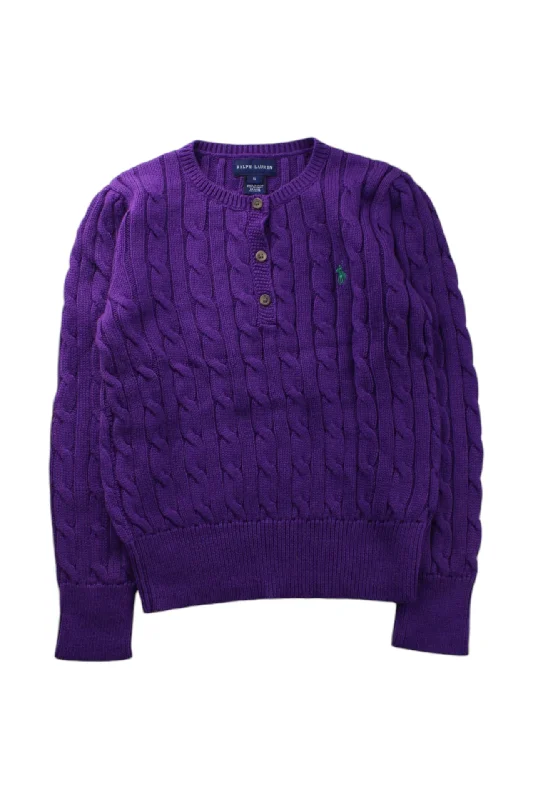 Durable Men's Acrylic SweatersRalph Lauren Cable Knit Sweater 6T