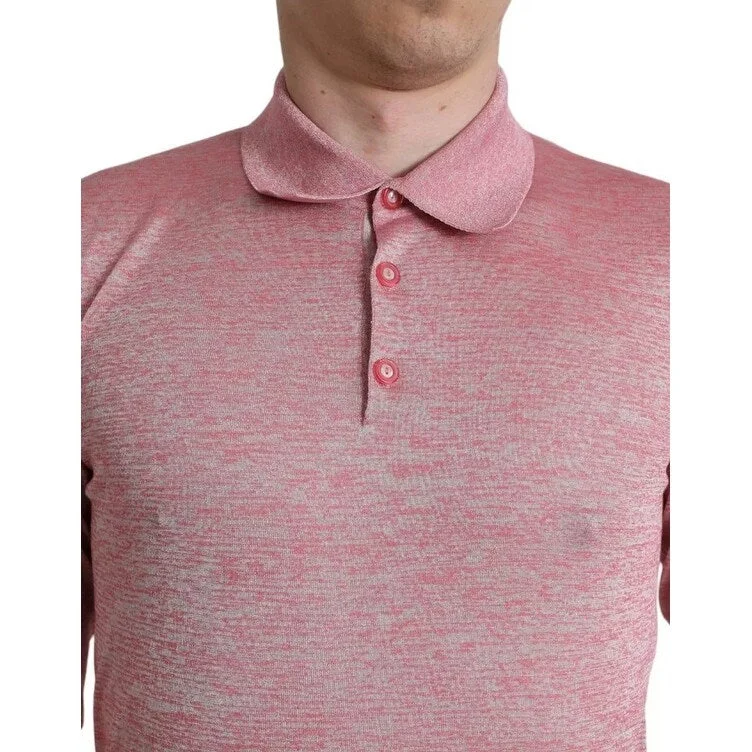 Men's Sweaters with A-Line ShapesDolce & Gabbana Pink Polyester Collared Men Pullover Men's Sweater (Pre-Owned) Men's Sweaters with A-Line ShapesDolce & Gabbana Pink Polyester Collared Men Pullover Men's Sweater (Pre-Owned)