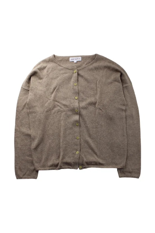 Men's Sweaters with Ribbed HemsExcuse My French Cashmere Cotton Cardigan 10Y