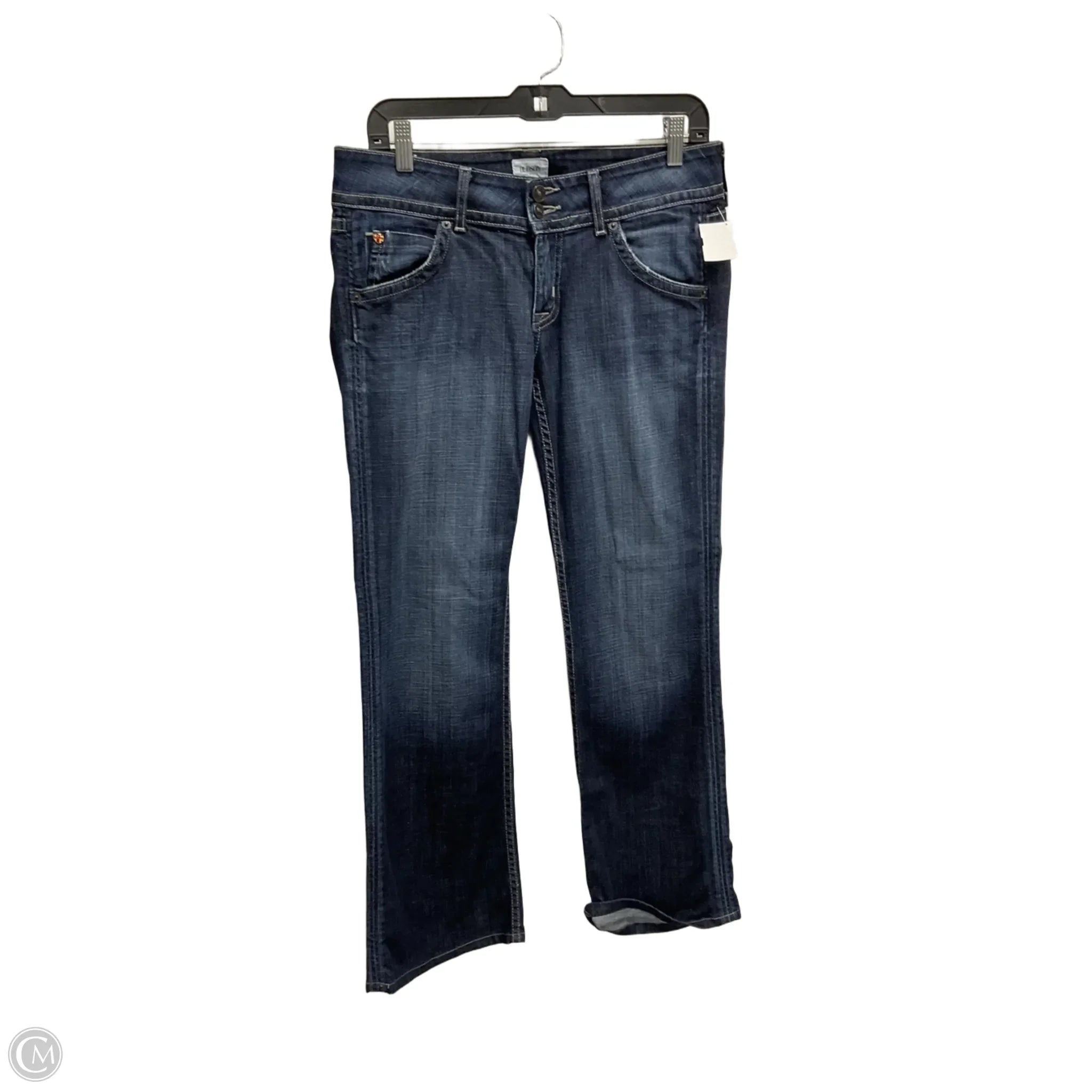 Hipster Skinny Men's JeansJeans Boot Cut By Hudson In Blue, Size: 8