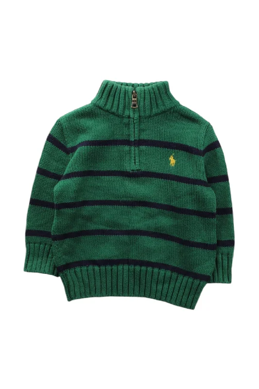 Men's Sweaters with Fold-Over CuffsPolo Ralph Lauren Half-Zip Knit Sweater 6-12M