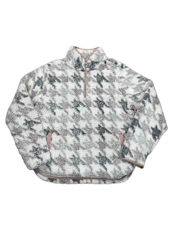 Durable Men's Canvas HoodiesSweatshirt Collar By Thread And Supply  Size: L