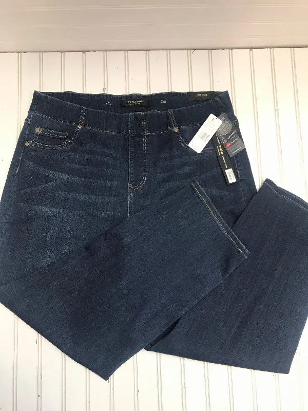Latest Men's Jeans TrendsJeans Straight By Liverpool In Blue, Size: 2x