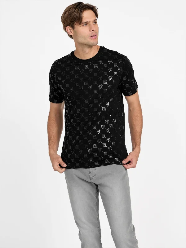 Solid-Colored Men's ShirtsEco Mick Logo Tee