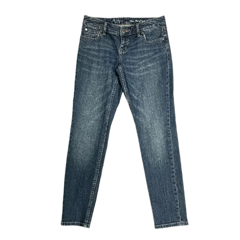 Men's Jeans with a Destroyed LookJeans Boyfriend By Limited In Blue Denim, Size: 2