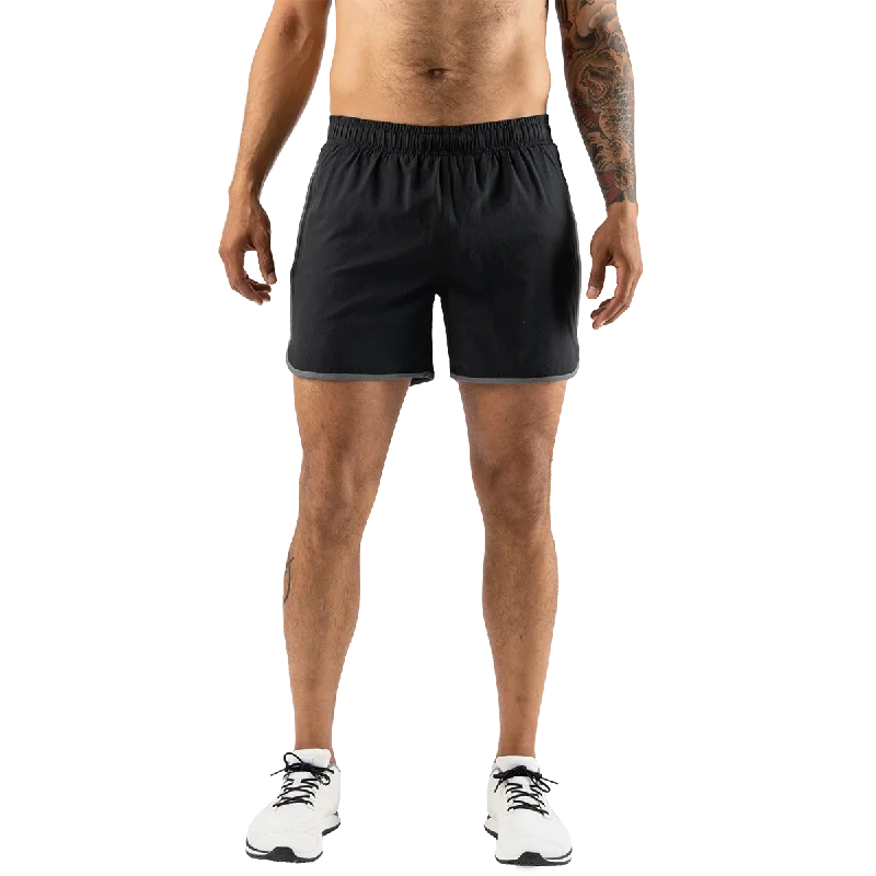 Men's Pants with Appliqué DetailsGor For It 5" Short