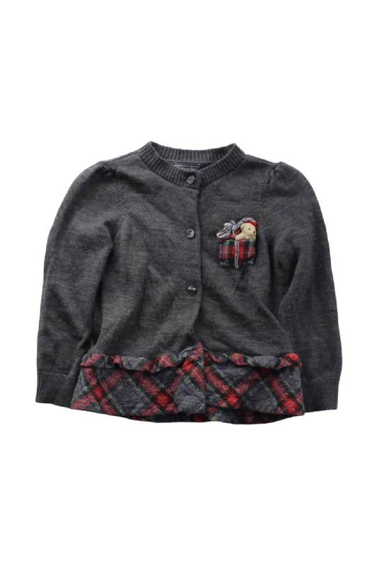 Men's Sweaters for Everyday WearNicholas & Bears Cardigan With Plaid Trim 3T