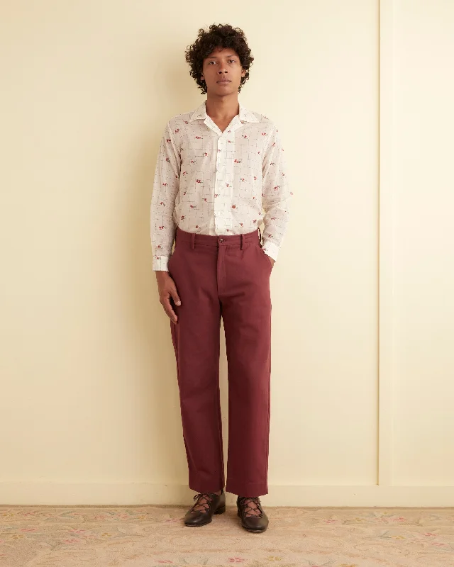 Men's Slim-Fit Shirts for a Flattering ShapeSheer Camel Long Sleeve Shirt