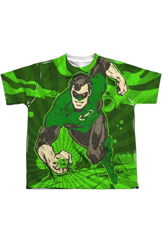 Men's Shirts with Appliquéd SleevesDC Comics Radiant Power Short Sleeve Youth Poly Crew Tee / T-Shirt Men's Shirts with Appliquéd SleevesDC Comics Radiant Power Short Sleeve Youth Poly Crew Tee / T-Shirt