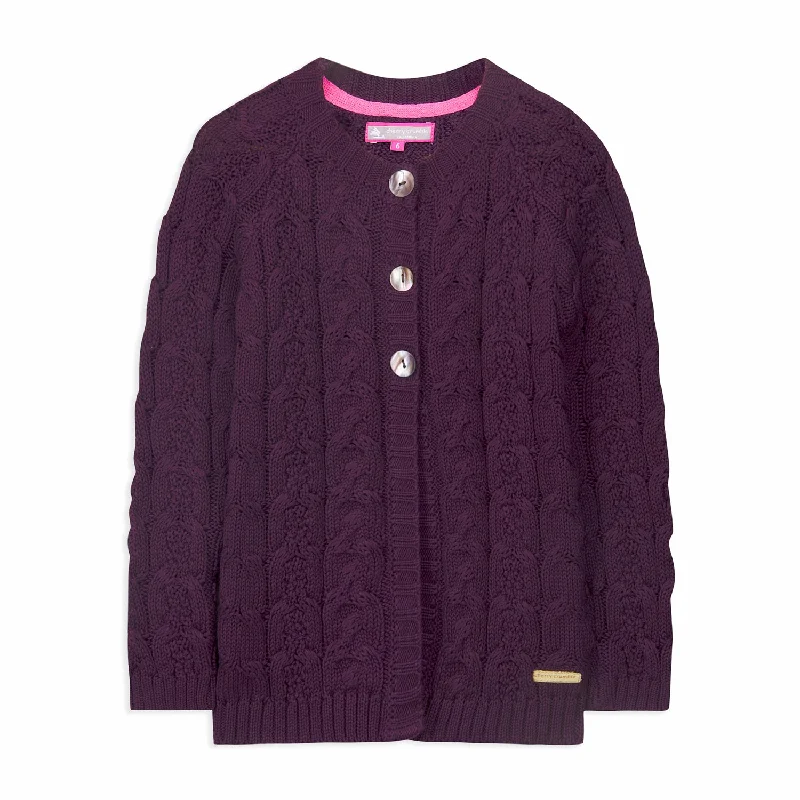 Cozy Men's Cable-Knit SweatersTri Button Cardigan