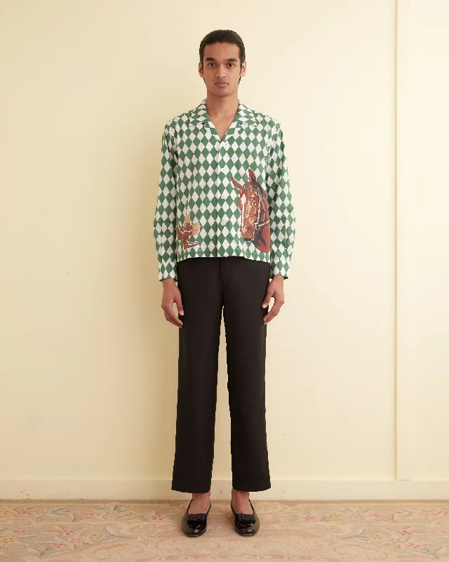 Men's Regular-Fit Shirts for a Classic FitJockey Diamond Long Sleeve Shirt