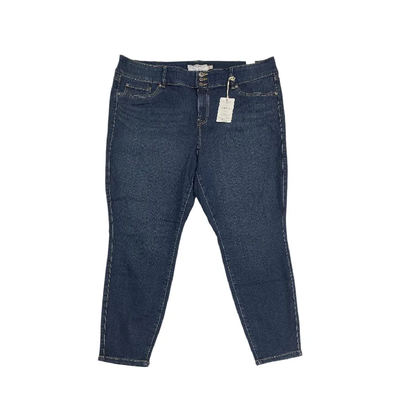 Rip and Tear Men's JeansJeans Jeggings By Torrid In Blue Denim, Size: 3x