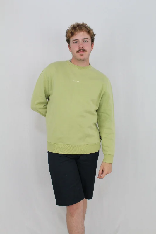 Classic Men's Wool SweatersI Love Ugly - Pullover Crew