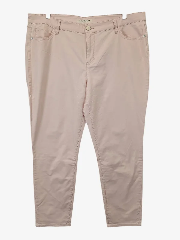 New Arrival Designer Men's JeansSportscraft Pastel Cleo Ankle Slim Jeans Size 18