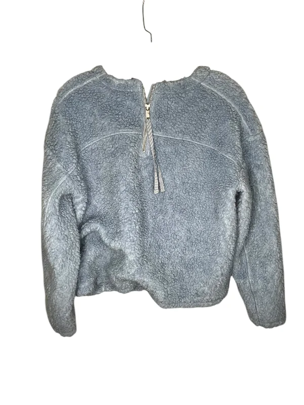 Stylish Men's Designer HoodiesSweatshirt Crewneck By Lululemon In Blue, Size: 8