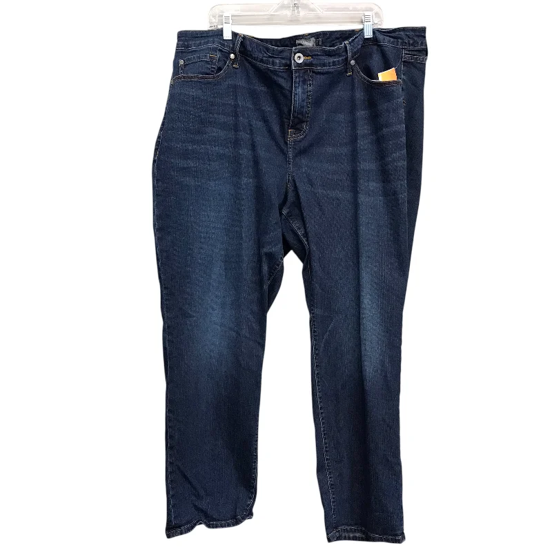 Cool Men's JeansJeans Straight By Torrid In Blue Denim, Size:24