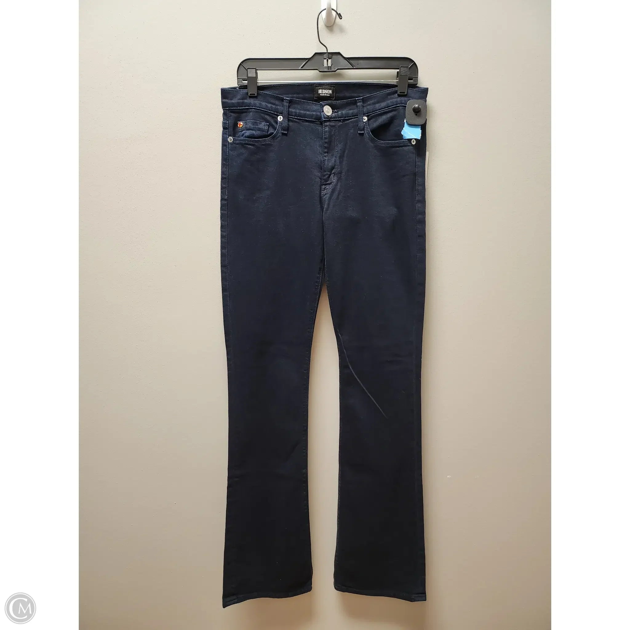 Men's Ripped JeansJeans Boot Cut By Hudson In Blue Denim, Size: 6
