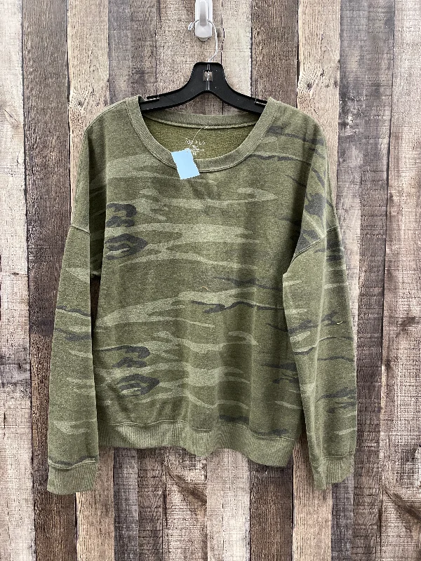 Men's Hoodies with Slim FitsSweatshirt Crewneck By Zoe And Liv In Camouflage Print, Size: Xl Men's Hoodies with Slim FitsSweatshirt Crewneck By Zoe And Liv In Camouflage Print, Size: Xl