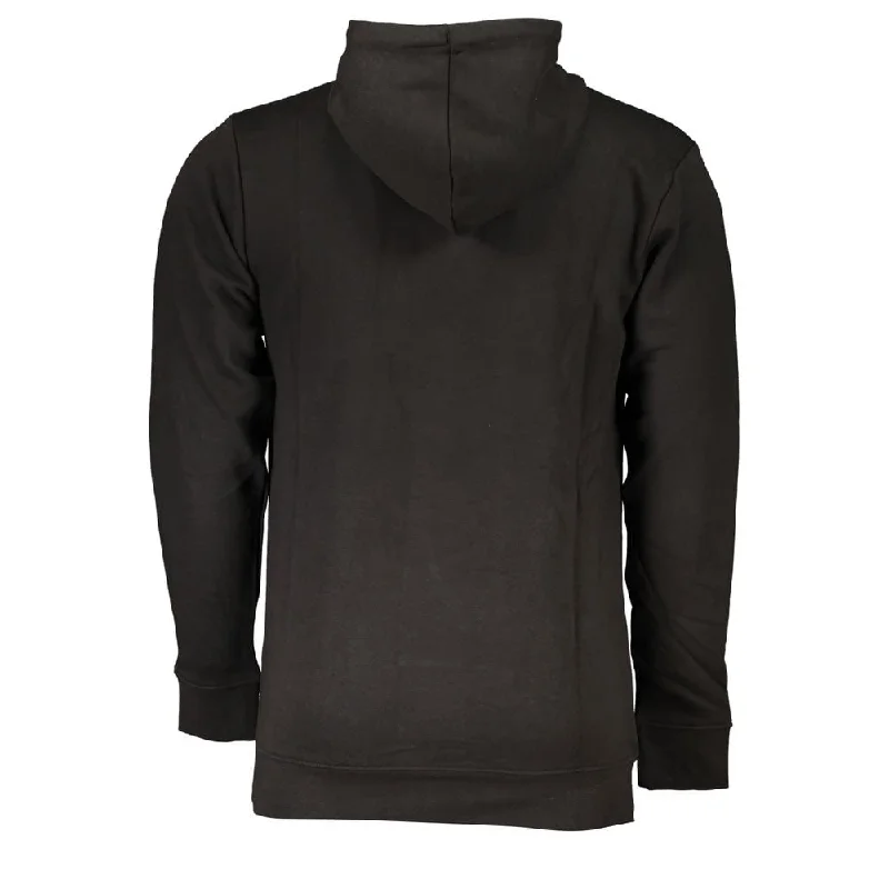 Men's Sweaters with Dropped ShouldersCavalli Class Black Cotton Men's Sweater