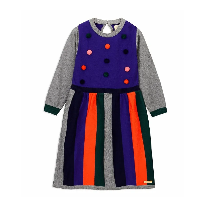 Men's Sweaters with Pockets and ZippersPom Pom Sweater Dress