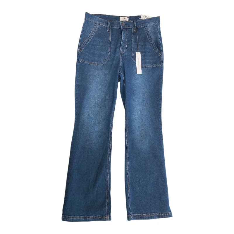 Premium Quality Men's Jeans for Every OccasionJeans Flared By Nicole By Nicole Miller In Blue Denim, Size:12 Premium Quality Men's Jeans for Every OccasionJeans Flared By Nicole By Nicole Miller In Blue Denim, Size:12