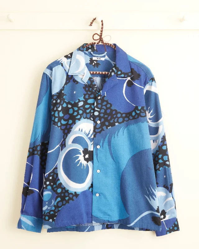 Men's Essential Dress Shirts for Everyday WearMink Protea Long Sleeve Shirt - S/M