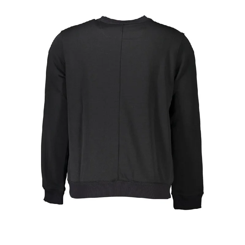 Men's Sweaters with Tailored FitsCalvin Klein Sleek Black Crew Neck Men's Sweater