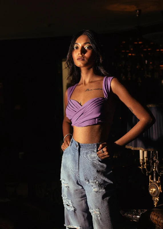 Durable Workwear Men's JeansMarcella Lavender Bralette Top
