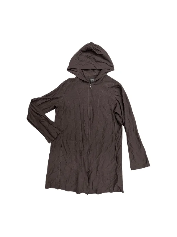 Men's Hoodies for WorkoutSweatshirt Hoodie By Eileen Fisher In Brown, Size: M
