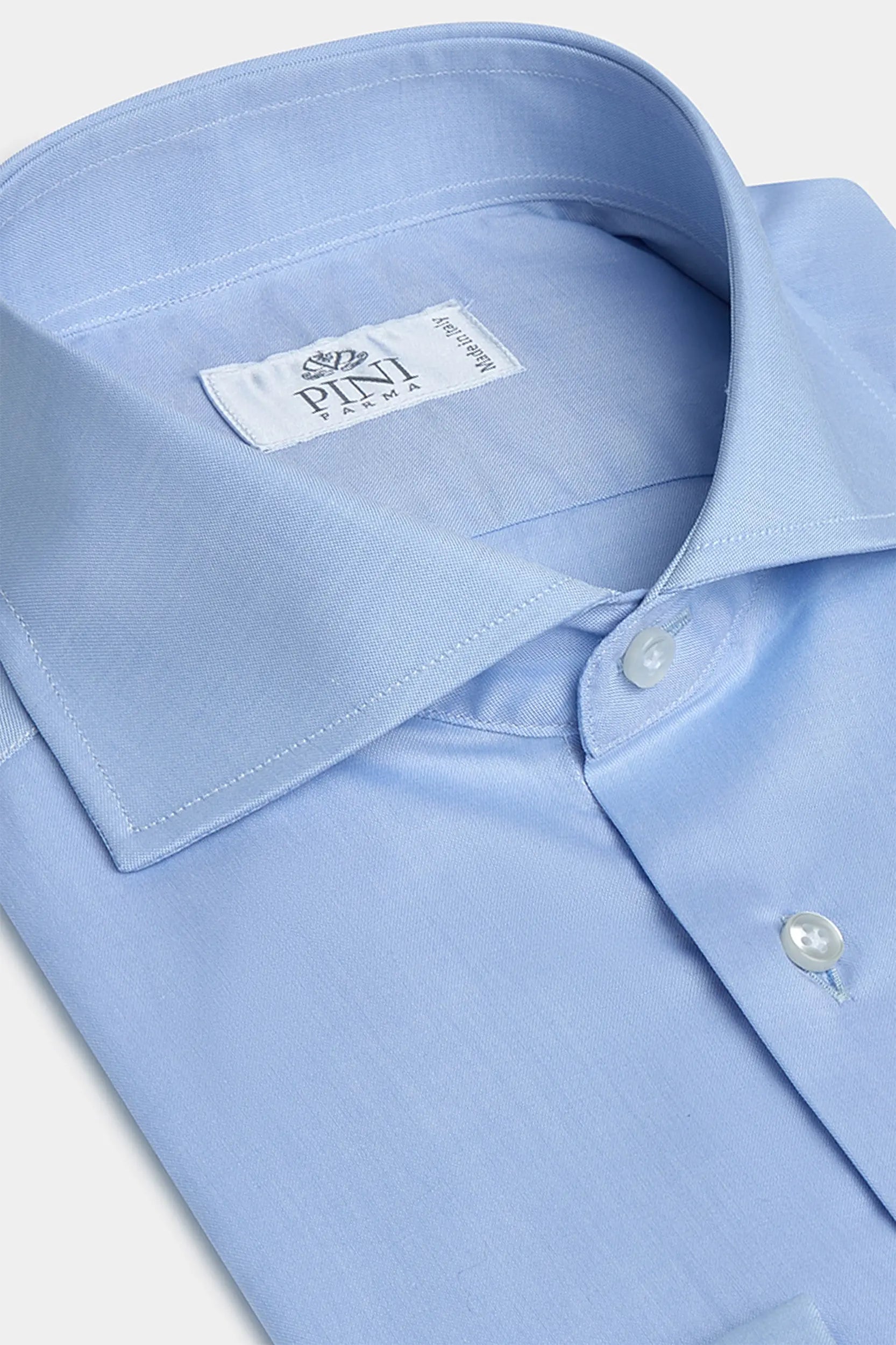 Men's Custom-Fit Shirts for a Personalized LookLight blue shirt ”Sartoriale collection” - Made In Italy Men's Custom-Fit Shirts for a Personalized LookLight blue shirt ”Sartoriale collection” - Made In Italy