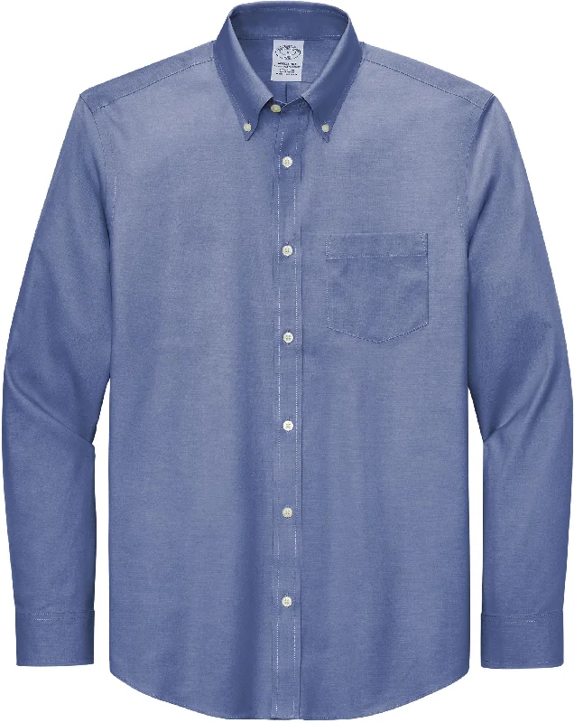 Men's Machine-Washable Shirts for ConvenienceBrooks Brothers Wrinkle-Free Stretch Pinpoint Shirt Men's Machine-Washable Shirts for ConvenienceBrooks Brothers Wrinkle-Free Stretch Pinpoint Shirt
